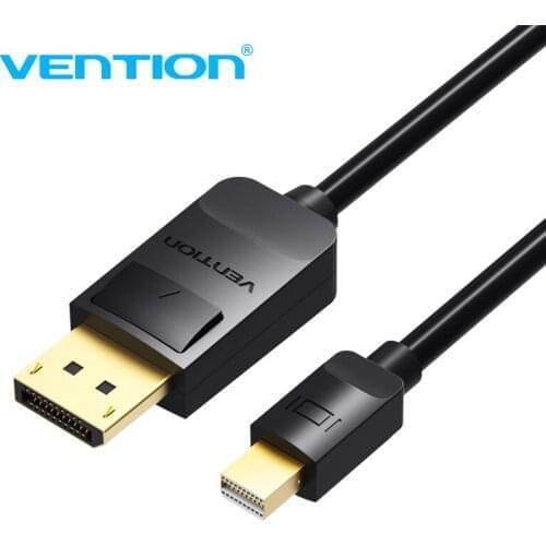 Vention Mini Display Port to Display Port Cable Thunderbolt to DP 4K HD Cable for Macbook Macbook Air High Premimu support 3D