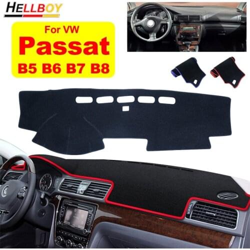 LHD/RHD For VW Passat CC B5 B6 B7 B8 Dashboard Cover Mat Dash Carpet Cover Sunshade Decoration Sticky Pad Accessories 1996-2020