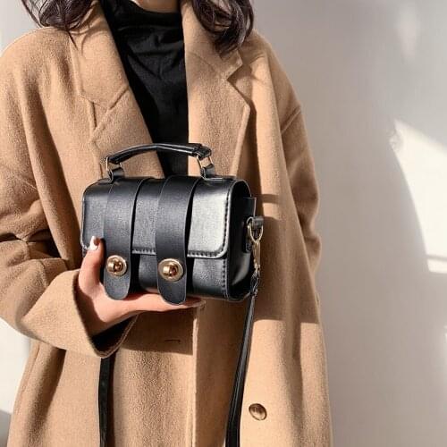 Retro Mini Boston Pillow Bag 2021 New Trendy Vintage Fashion Wild One-shoulder Messenger Small Bag Female Bag