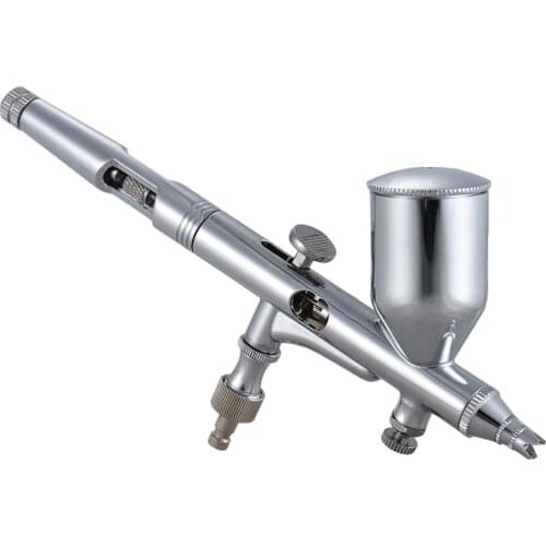 TD-181 Professional Multi-Purpose Gravity Feed Dual-Action Airbrush Kit Set 0.30mm Nozzle 13cc Capacity Trigger Spray Pen