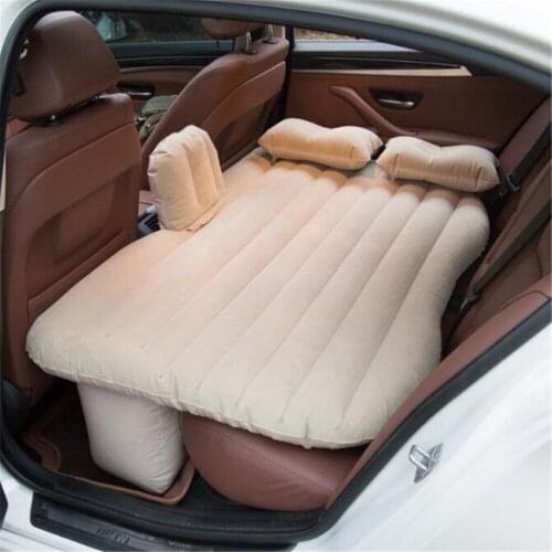 Car Air Inflatable Bed for Back Seat Travel Multi Functional Sofa Pillow Outdoor Mat Camping Cushion Auto Universal
