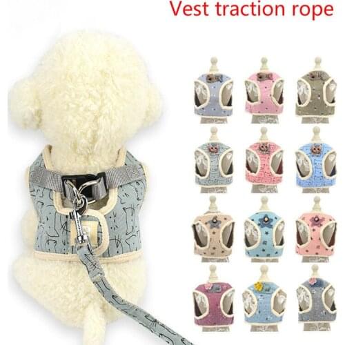 Chest harness for dogs and cats, chest harness for pet vests, chest harness for small and medium-sized dogs dog accessories