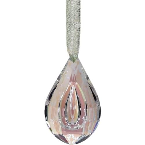New rainbow crystal prism hanging crystal Pendant Suncatcher Lamp Hanging Chandelier crystal 76mm K9 Glass for Home Decor