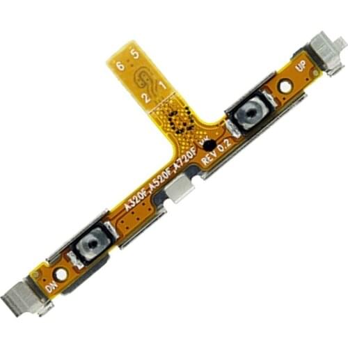 OEM Volume Button Flex Cable Ribbon Replacement For Samsung Galaxy A3 2017 SM-A320 Galaxy A5 2017 SM-A520 Galaxy A7 2017 SM-A720