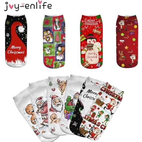 Christmas A pair Cotton Santa Socks Xmas Gifts for Home New Year 2021 Kids Christmas Ornament Navidad 2020 Merry Christmas Socks