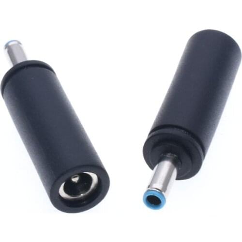 5.5x2.1mm Female to 4.5x3.0mm Male Coverter DC Power Adapter Plug for HP Envy Ultrabook Laptop Charger