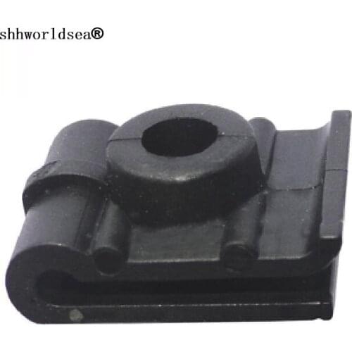 Shhworldsea 100PCS cars plastic clips car fastener rear bumper u pad european vehicle