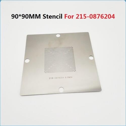 90*90MM Stencil For RX470 215-0876204 215-0876184 215-0909018 215-0910038 215-0910066 215-0910052 BGA Solder Ball Reballing Rep