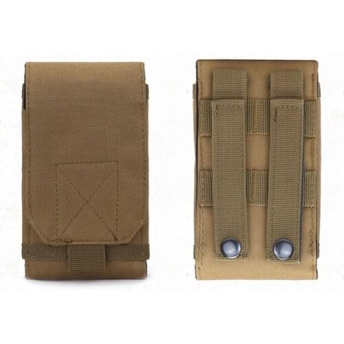 Outdoor Cell Phone Waist Bag Pouch Case Tactical Military Molle Waterproof Nylon EDC Sport Hunting Camo Belt Bags BackPack