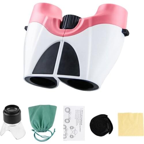 3 In 1 Magnifying Glass Telescopes Microscope Multipurpose Binoculars Binoculars Utility Tool for Travel Hiking Huntings