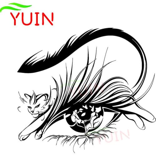 Cat Eye Beauty Fashion Salon Decoration Car Stickers Personalized PVC Waterproof Sunscreen Decals Can Be Customized Color