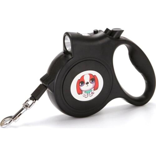 Legendog 1pcs Durable Automatic Retractable Pet Puppy Cat Traction Rope With LED Light Walking Dog Belt Leash Pet Products