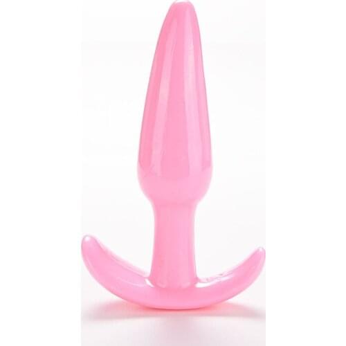 1PCS New Waterproof Silicone Anal Body Massager Anal Butt Plug 11cm For Male Female