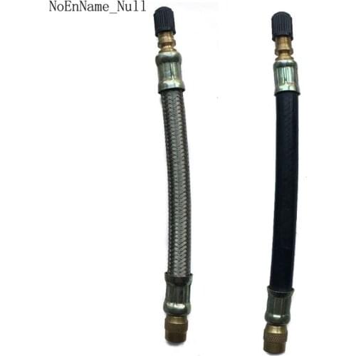 150mm Car Truck Braided/Rubber Flexible Hose Car Wheels Tyre Valve Stems Extensions Tube Adapter