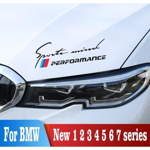 2PCS Car decal Sticker For BMW E90 E92 E93 F20 F21 F30 F31 F32 F33 F34 F15 F10 F01 F11 F02 G30 M Accessories