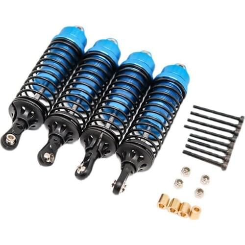 4x RC Front Rear Shock Absorbers Spare Parts for Yikong 4103 4102 1:10 RC Truck Crawlers Modified Accessories