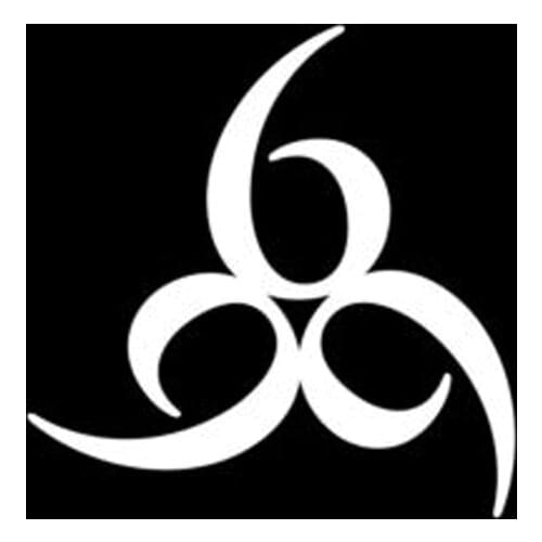 666 Vinyl Decal Bumper Sticker Car Windows Laptop Decal Sticker Funny Rude Humor Prank Wall Sticker