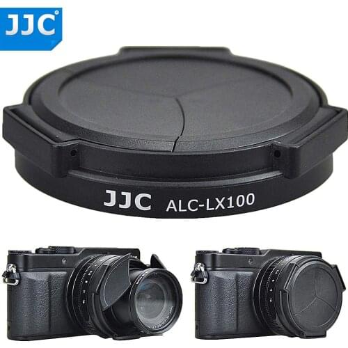 JJC Automatical Auto Lens Cap for Panasonic LUMIX DMC-LX100 DMC-LX100II LEICA D-LUX (Typ 109) D-LUX7 As DMW-LFAC1 Protector Hood