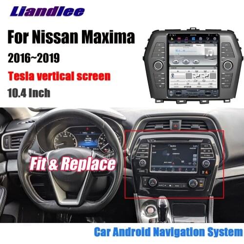 Car Stereo Radio Android Multimedia Player For Nissan Maxima 2016-2019 Car Tesla Vertical Screen GPS Navigation System
