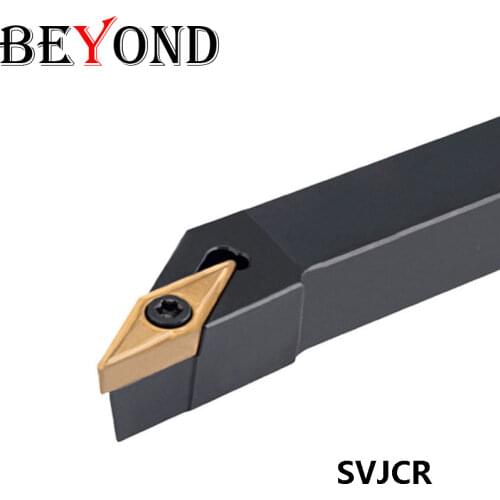 BEYOND SVJCR 1010 SVJCR1212H11 SVJCR1616H11 lathe turning tools External tool holder carbide inserts VCMT SVJCR2020K11 SVJCR2525