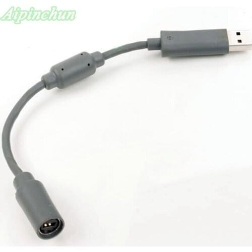 Aipinchun USB Port Cable Cord PC Converter Adapter for Microsoft Xbox 360 Xbox360 Wired Controller