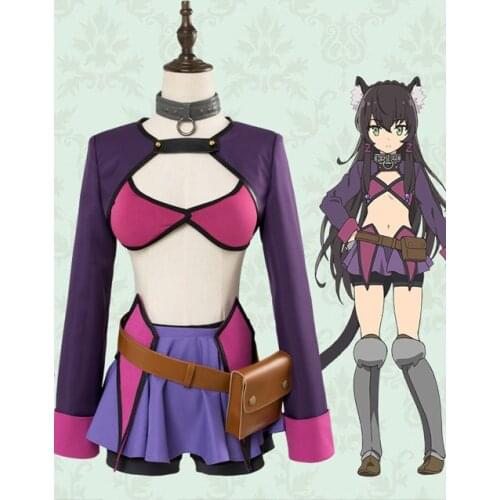 How NOT To Summon A Demon Lord Isekai Maou To Shoukan Shoujo Dorei Rem Galleu Cosplay Costume E001