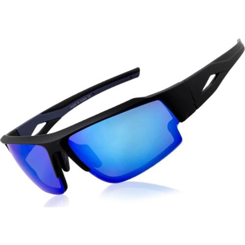 JULI Classic Sports Sunglasses Men Women Male Driving Golf UV400 Pilot Semi-Rimless Ultralight Frame Sun Glasses 8104