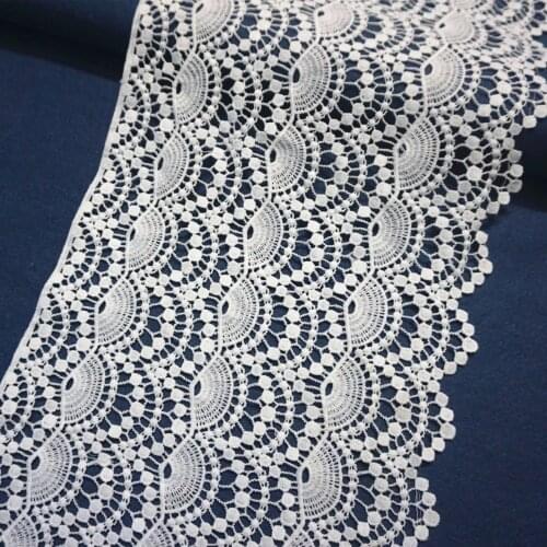 26CM New embroidered water-soluble lace dress accessories DIY lace dress Trimming Lace Sale For 5 Yard