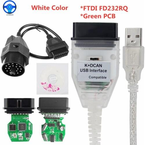The newest for BMW INPA K+CAN K CAN INPA With FT232RL Chip INPA K DCAN USB Interface Full Diagnostic For BMW From 1998 To 2008