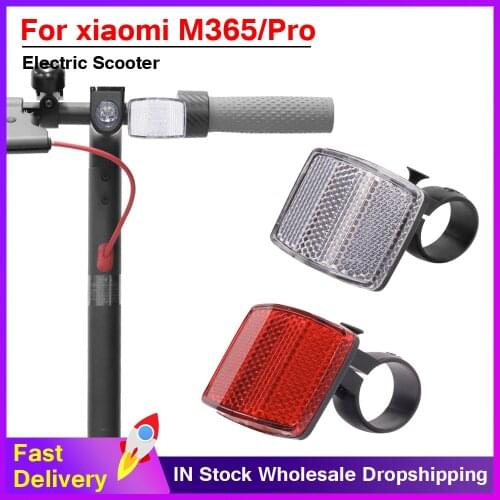 Electric Scooter Reflector Front Sheet Night Spoke Light For Xiaomi M365 1S Pro Pro2 Night Riding Reflector Warning Accessories