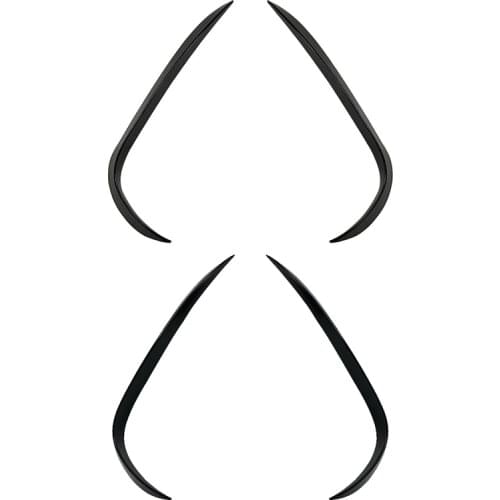 Car Front Bumper Splitter Spoiler Side Decorative Covers Trim for Mercedes-Benz GLB X247 GLB180 GLB200