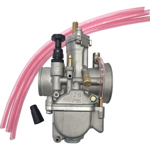 28MM PWK OKO Carburetor Power Jet Carb For Motorcycle Dirt Bike ATV Scooter