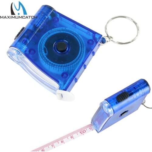 Maximumcatch Tape-Measure 100cm With LED Light Fishing Tool Fishing Ruler