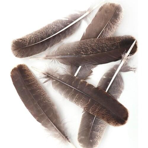 The New 25-30cm/10-12inch Beautiful Turkey Feathers Wedding Christmas Diy Carnival Accessories Plumas De Faisan