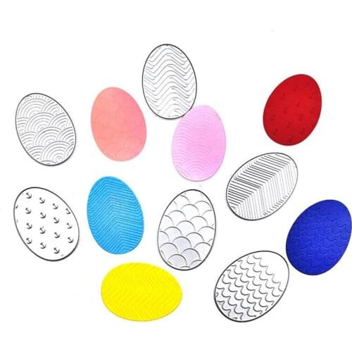 New Embossing Die Cut Easter Day Metal Cutting Dies Man Silhouette Stitched Scrapbooking Stamps Craft Making Stencil Template