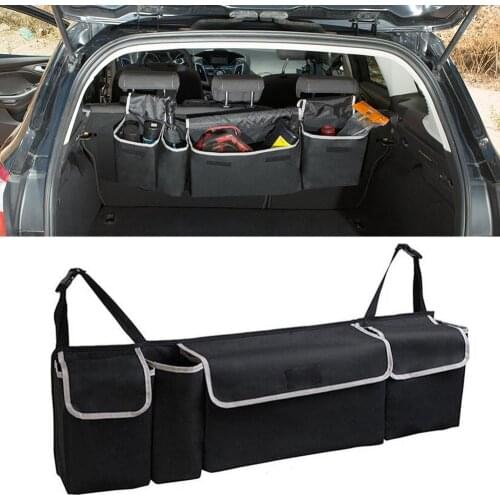 Backseat Storage Car TrunkBag Large Capacity Multi-use Oxford Cloth Organizer Stowing Tidying Interior Accessories