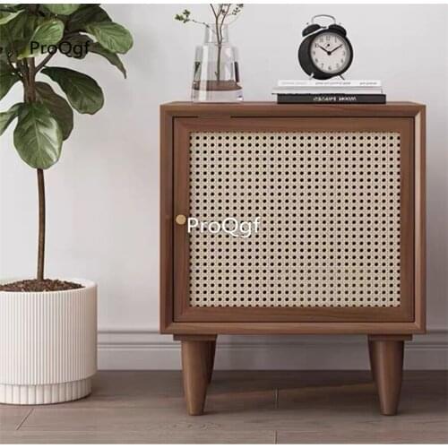 Prodgf 1 set rattan 45*35*55cm bedside hot cabinet