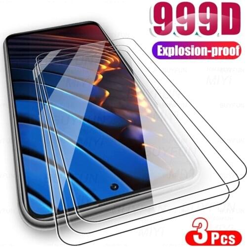 X3poco gt nfc glass 3pcs full cover tempered glass for poco poko little x3 x 3 gt x3gt nfc nfs 9h premium screen protectors film