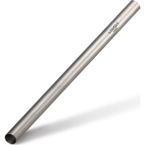 Lixada Super Light Titanium Drinking Straw Reusable Drinking Straw Outdoor Home Drinking Tube 17g High Quality Metal Straw