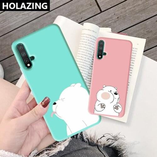 Soft Ultra Thin Matte Case For Huawei Nova 5T 5 Pro 4E 3 3E 3i Phone Cases Cover Fundas