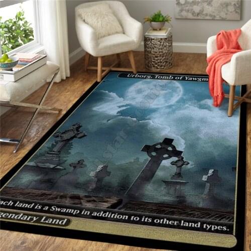 Horror Halloween 3D Printed Rugs Mat Rugs Anti-slip Large Rug Carpet Home Decoration 04