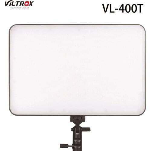 Viltrox VL-400T 40w camera led studio bi-color video light dimmable + remote control for camera light support youtube live show