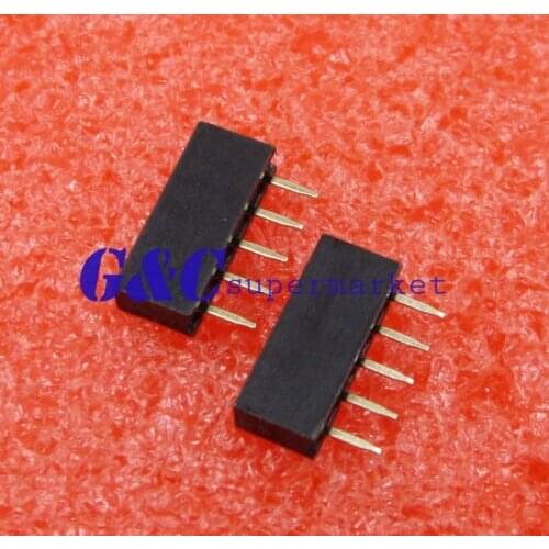 10Pcs 1x5 Pin 2.0mm Pitch Single Row Straight Female Pin Headers Strip diy electronics