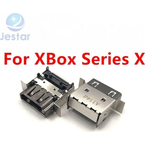 10pcs For Xbox Series SX HDMI-compatible Port Socket Interface for Microsoft XBOX Series X HDMI-compatible Port Connector