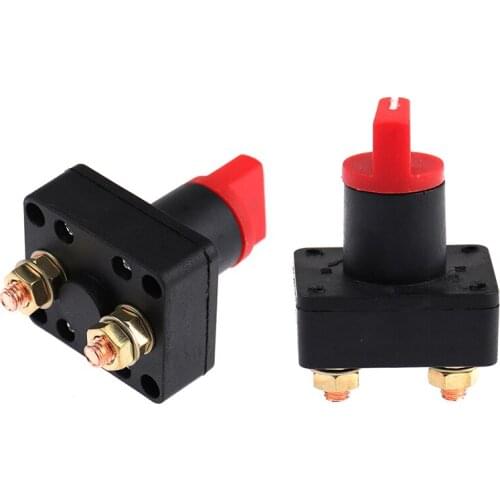 100A Battery Master Disconnect Rotary Cut Off Isolator Kill Switch Car Van