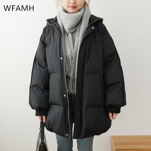 2020 new winter loose plus size padded jacket women cothes hooded casual cotton clothing thick Warm cotton parka Oversized coat