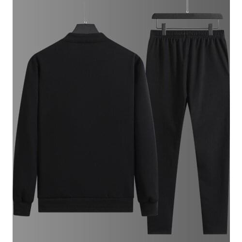 2020 the New black trend Keep warm Loose mens Casual sweatshirts tracksuit men sport suit clothes for hoodies