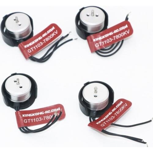 4pcs/lot Kingkong Brushless Motor GT1103 7800KV Brushless motor for Mini 4-axis Kingkong FLYEGG 100 PNP RC Drone
