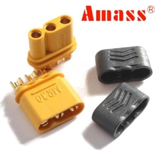5/10/20 Pairs Amass MR30 Connector Plug With Sheath Female & Male