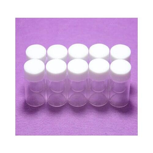 5ML Clear Reagent Bottle,Sample,Penicillin Vials,With PP Screw Lid,10PCS/LOT